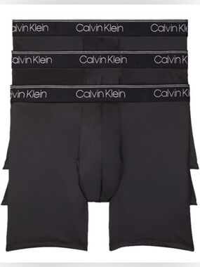 Calvin Klein Mens Microfiber Stretch Boxer Briefs